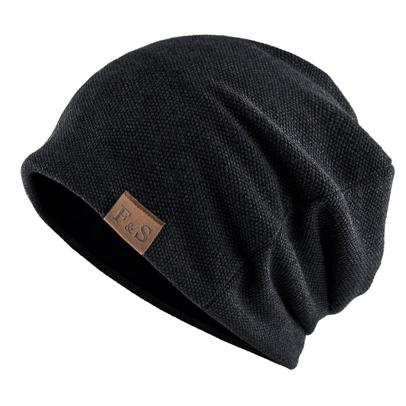 Solid Colour Slouch Beanie
