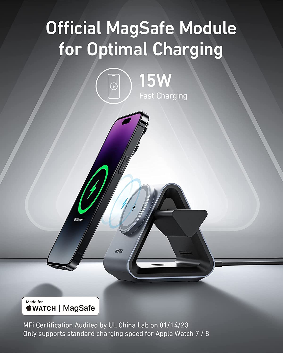 Anker 737 MagGo 3-in-1 Charging Station