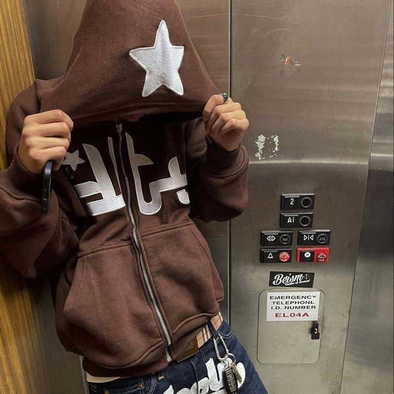 RS Star Print Hoodie