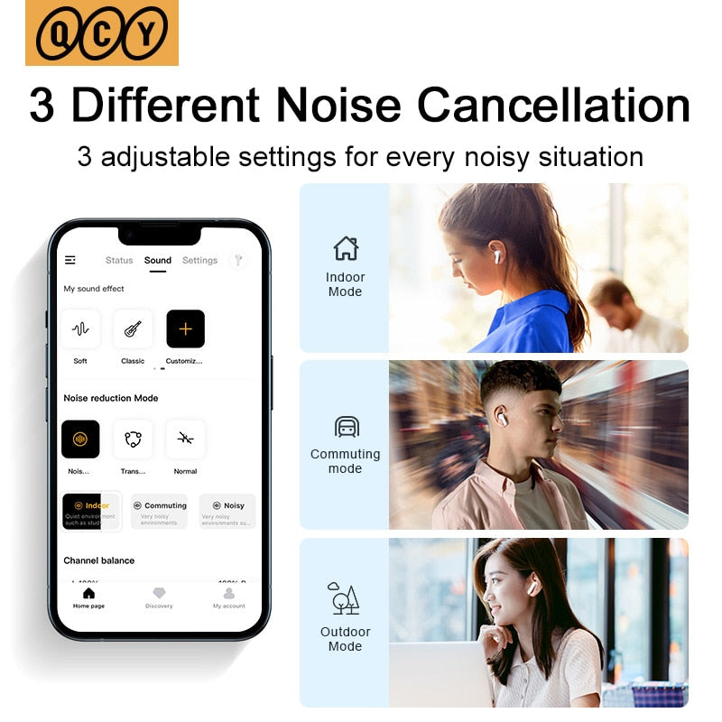 QCY HT05 ANC Wireless Earphone