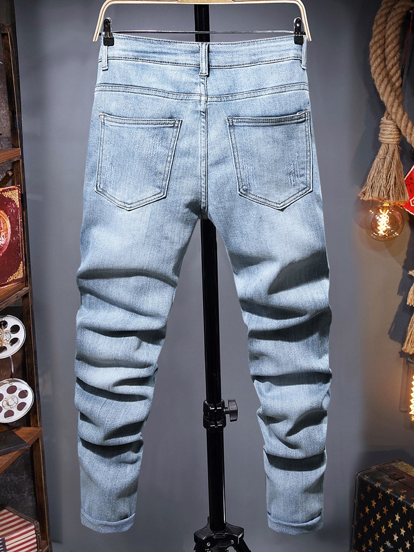 Ripped Designer Jeans