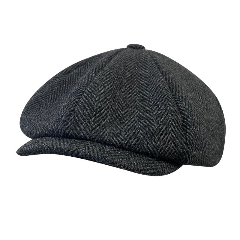 Herringbon Beret