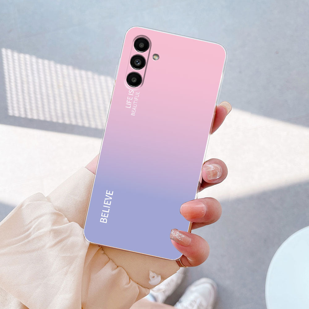Samsung Marble Painted Silicone Case