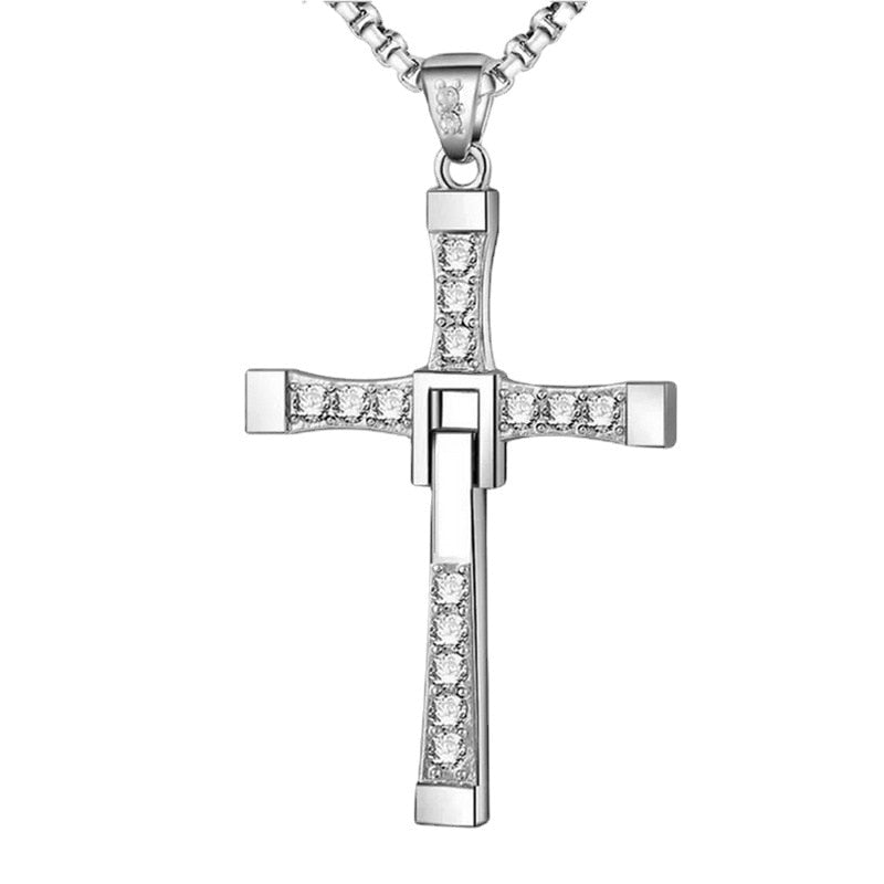 Fast and the Furious Cross Necklace
