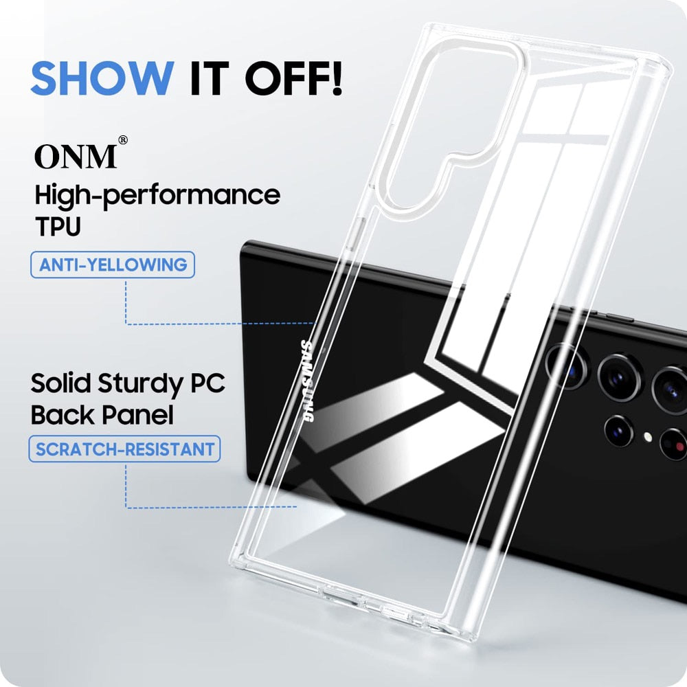 Crystal Clear Case for Samsung Galaxy