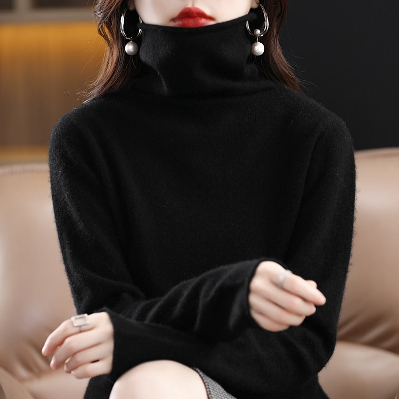 High Pullover Cashmere Sweater