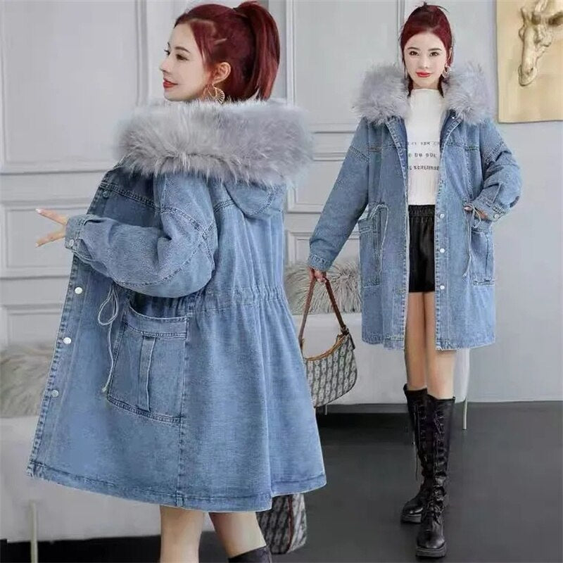 Thick Denim Korean Jacket