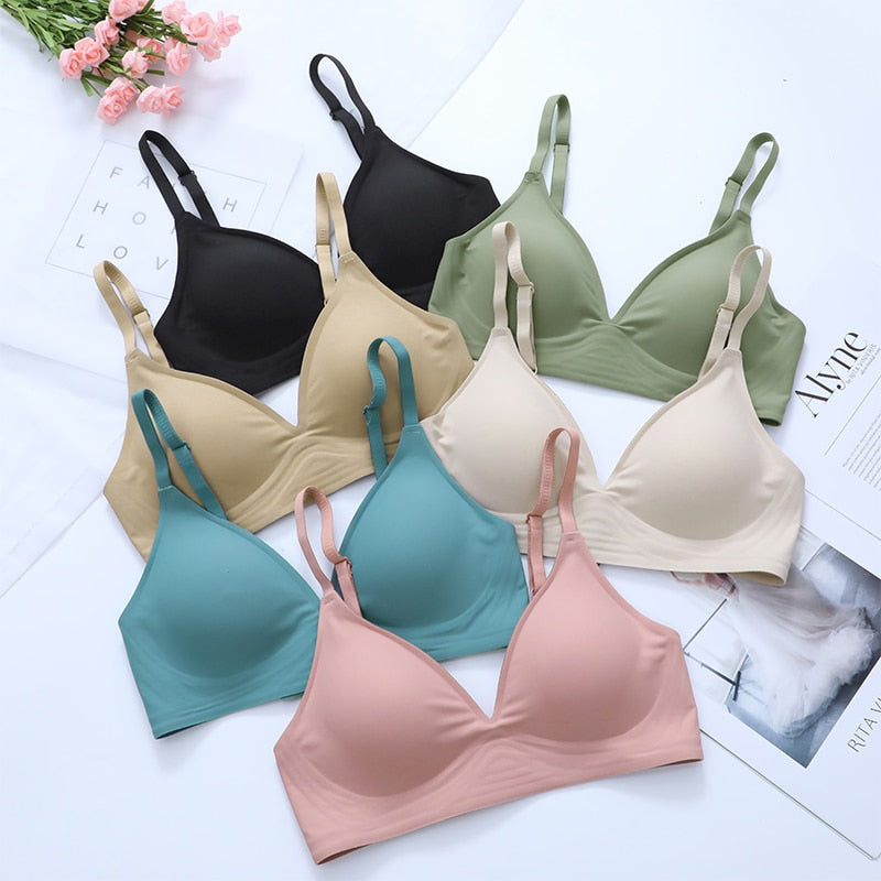 Wireless Seamless Bras