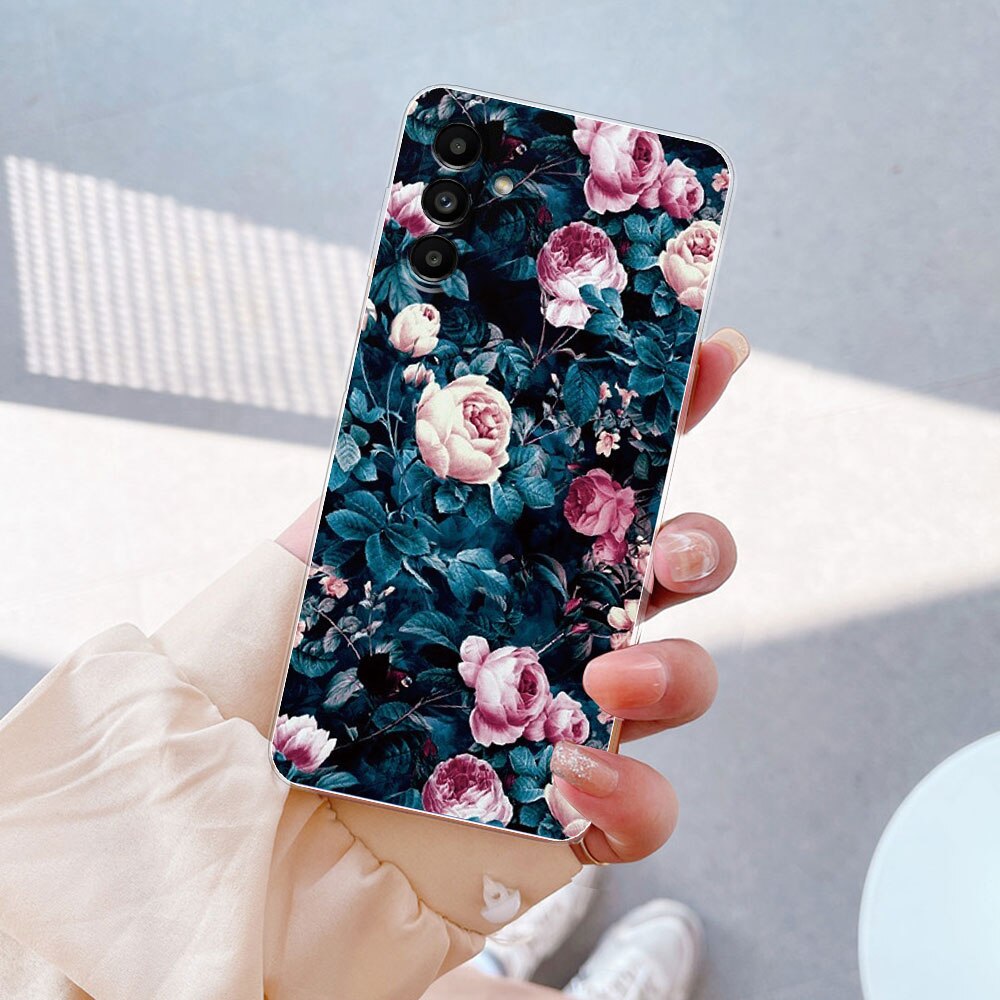 Samsung Marble Painted Silicone Case