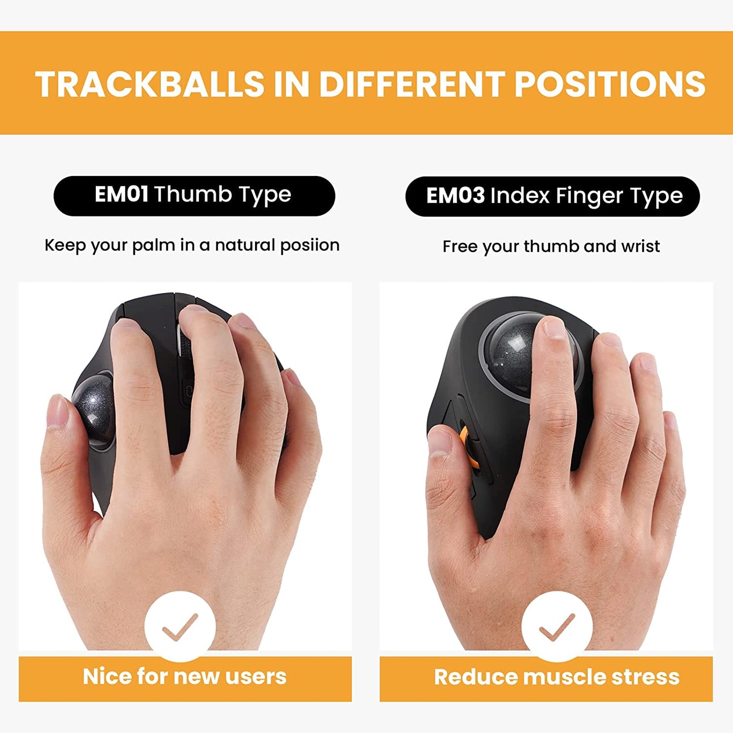 ProtoArc Trackball Mouse