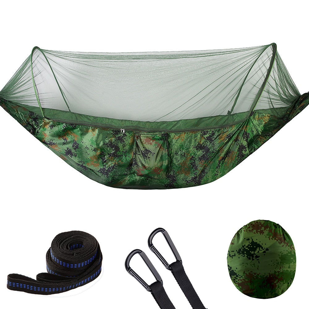 Pop-up Hammock with Mosquito Net