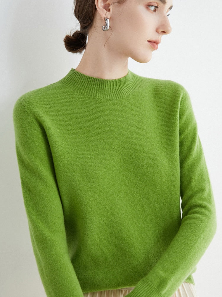 100% Merino Wool Knitted Sweater