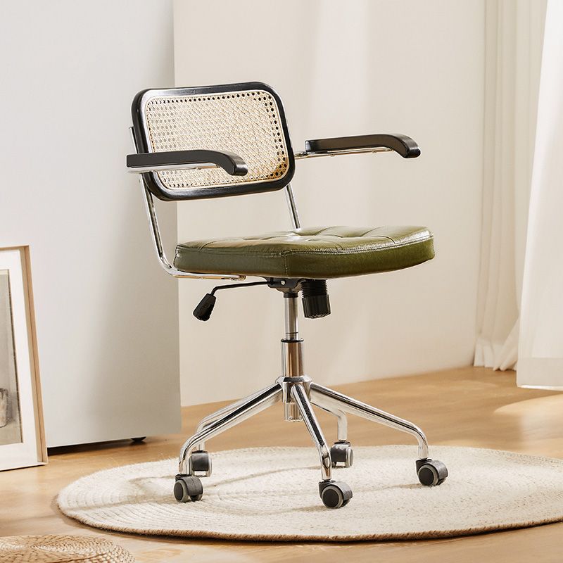 Retro Bamboo Woven Chair