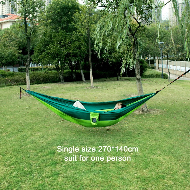 Portable Nylon Parachute Hammock