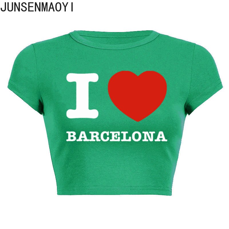 I Love Barcelona T Shirt