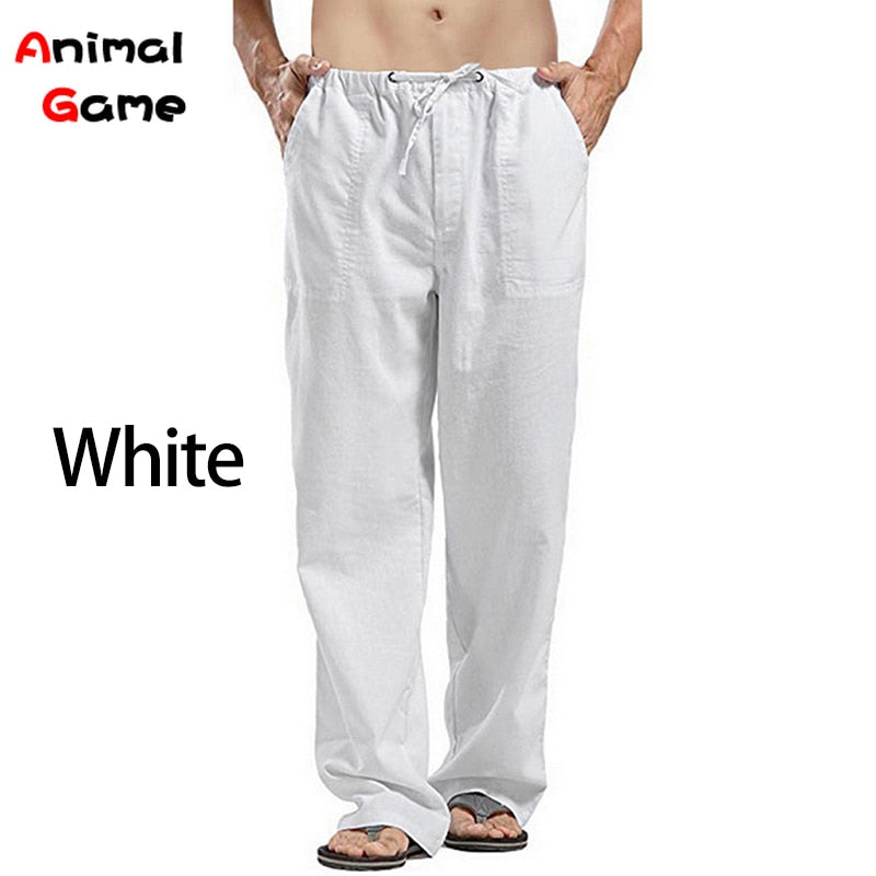 Wide Linen Pants
