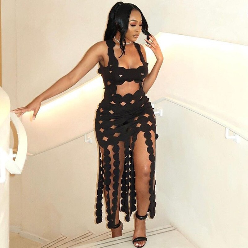 Sexy Hollow Out Dress