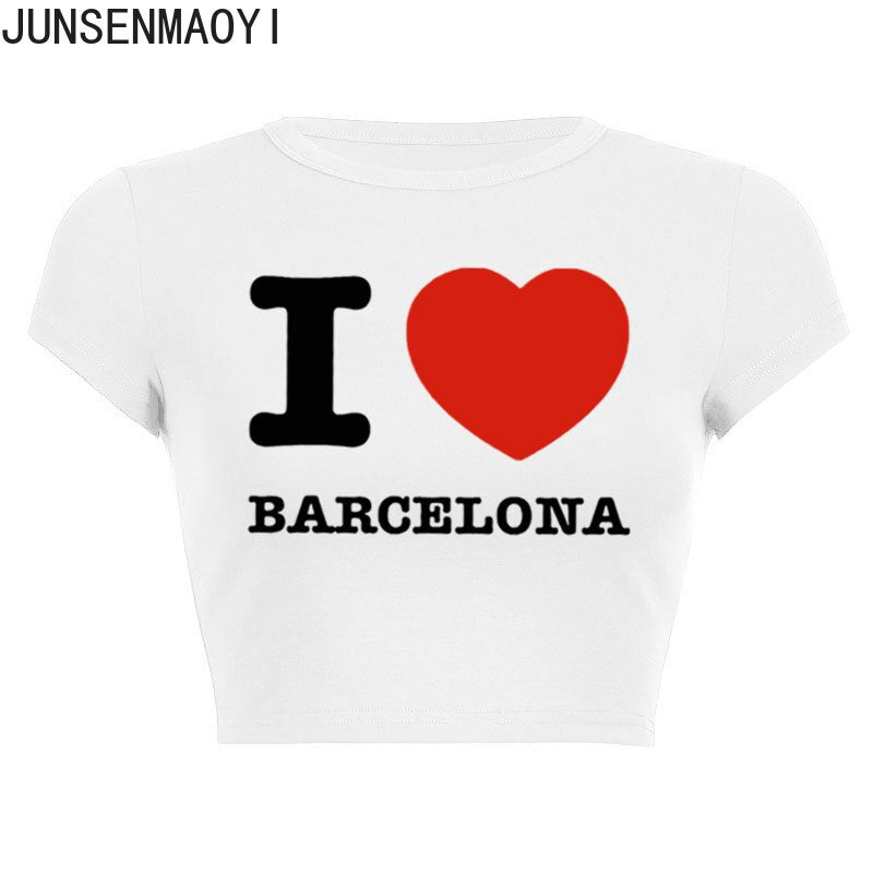 I Love Barcelona T Shirt