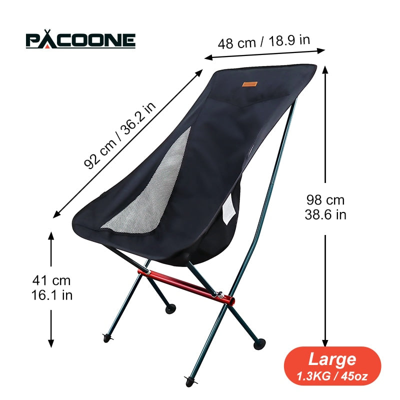 PACOONE Ultralight Folding Chair