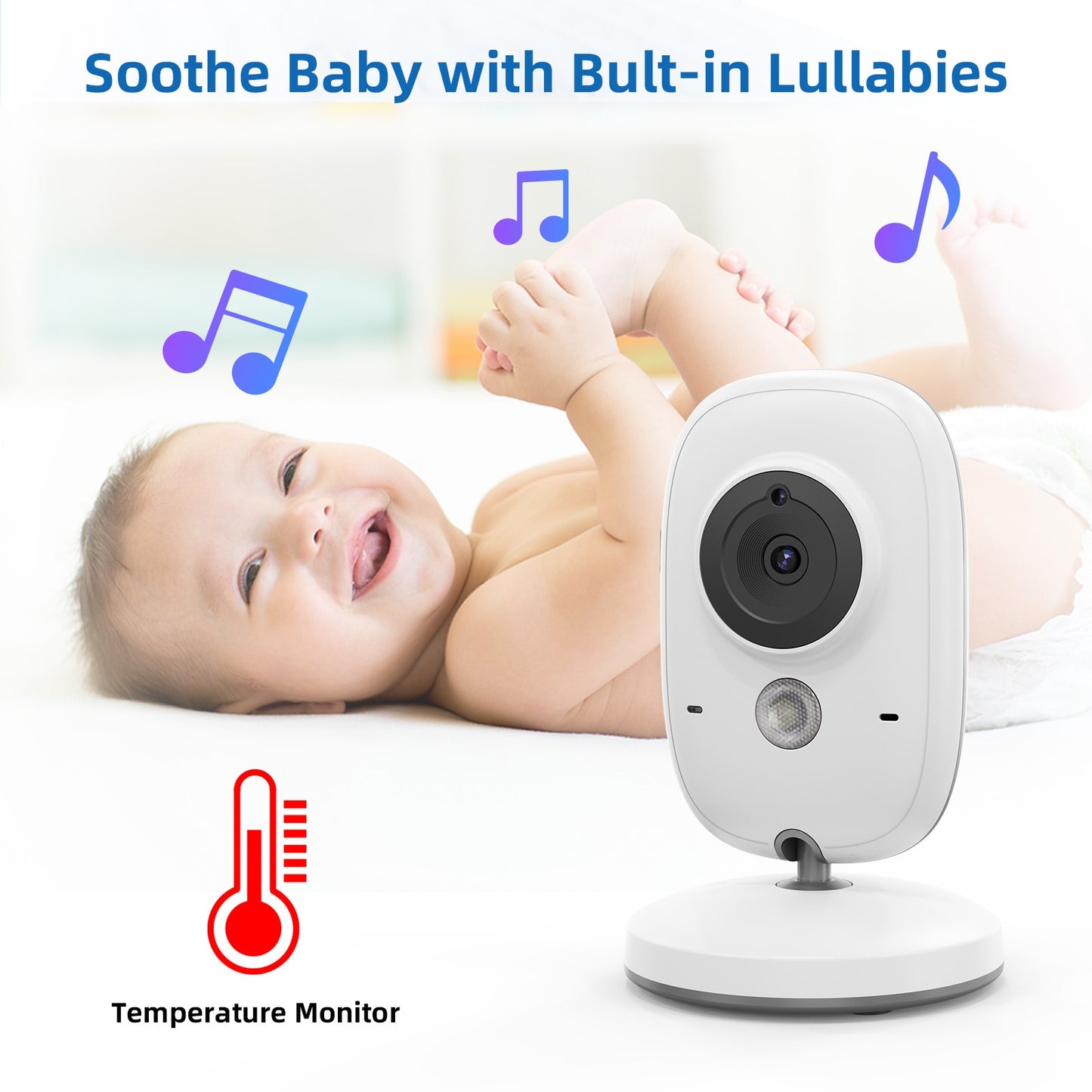 TakTark 3.2 inch Wireless Baby Monitor