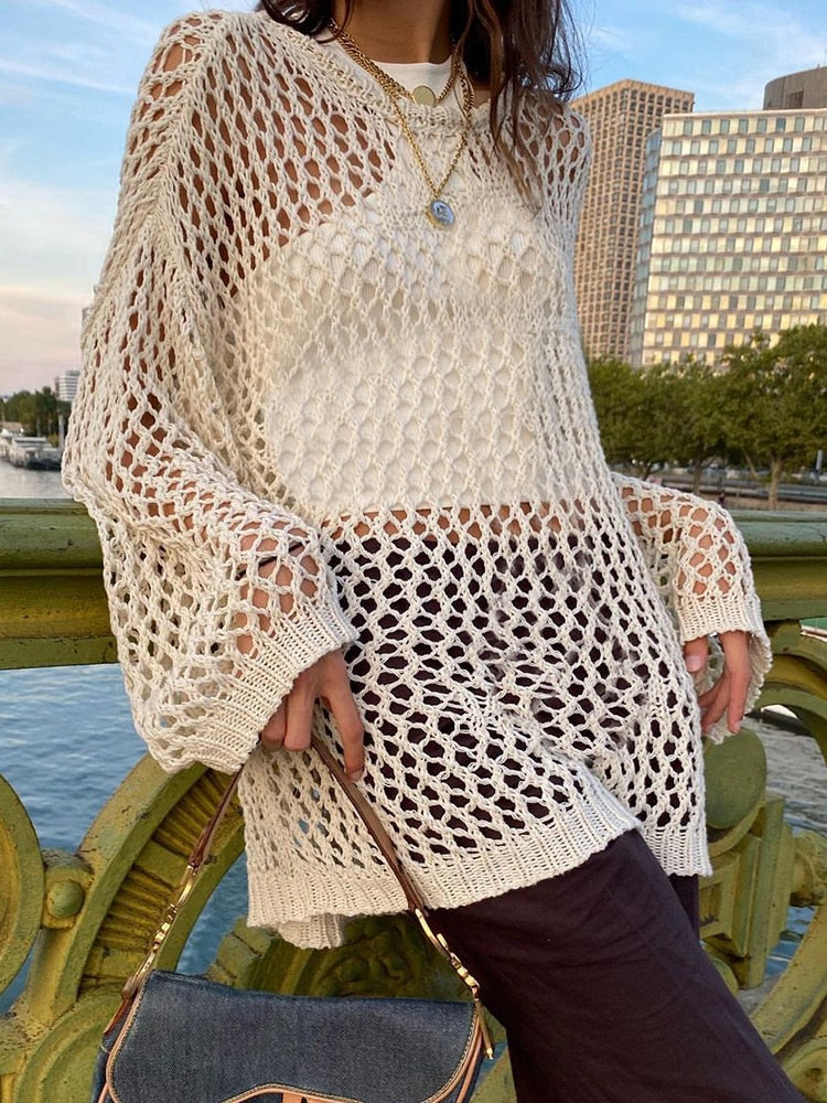 HEYounGIRL Vintage Knitted Sweater