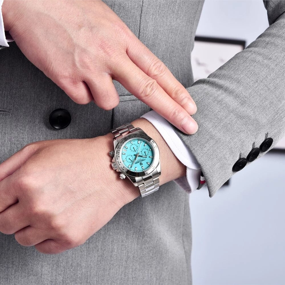 PAGANI Bezel Quartz Wristwatch