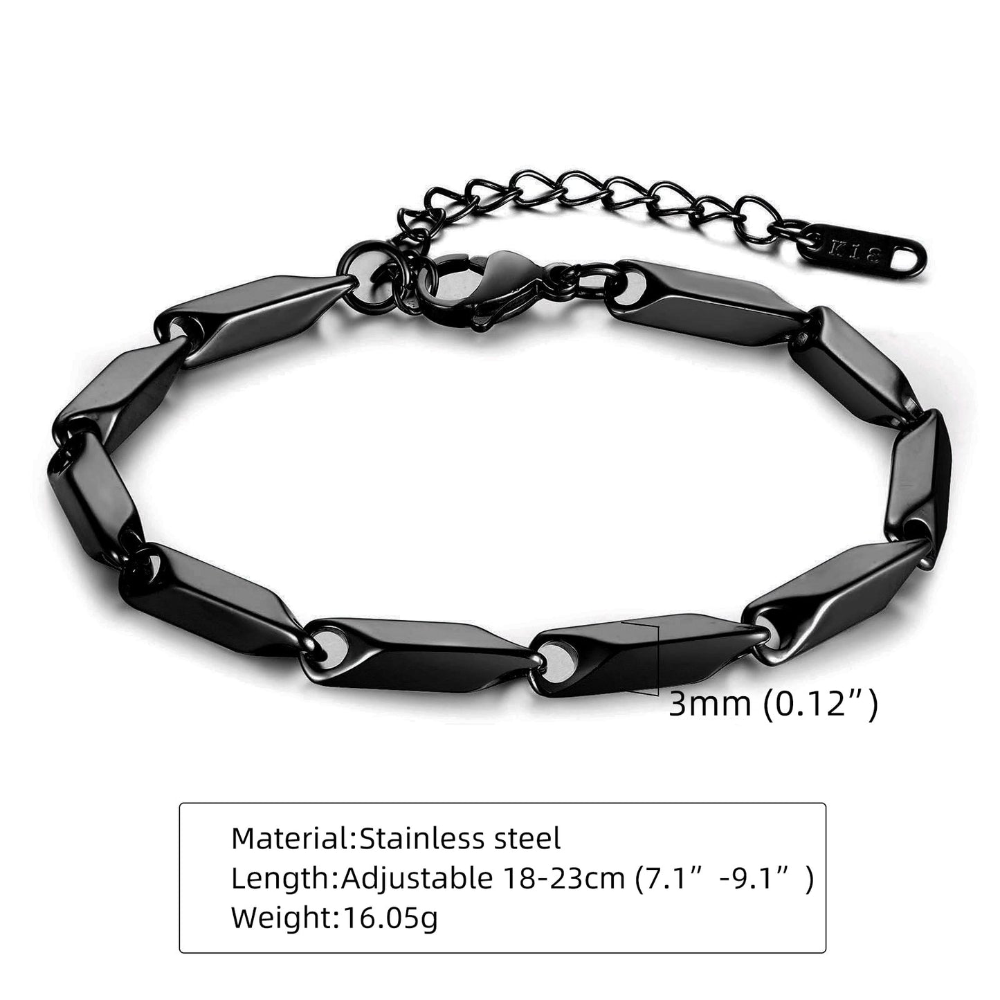 HIYEE Bar Link Thai Bracelet