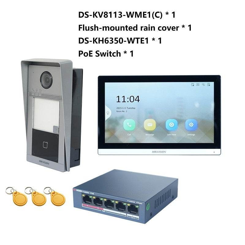 HIKVISION Original Multi-language Video Intercom