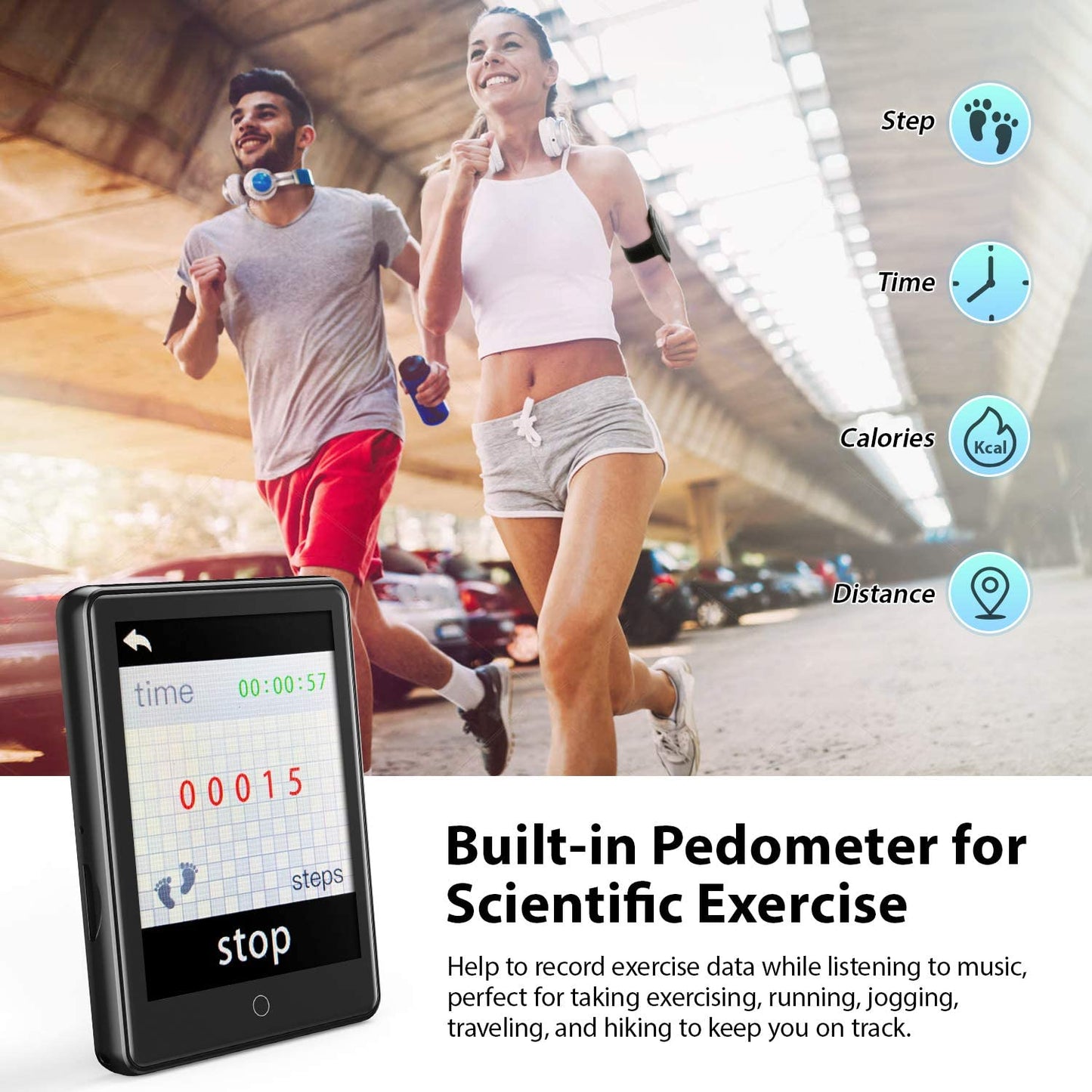 RUIZU M7 BT 5.0 MP3 Player
