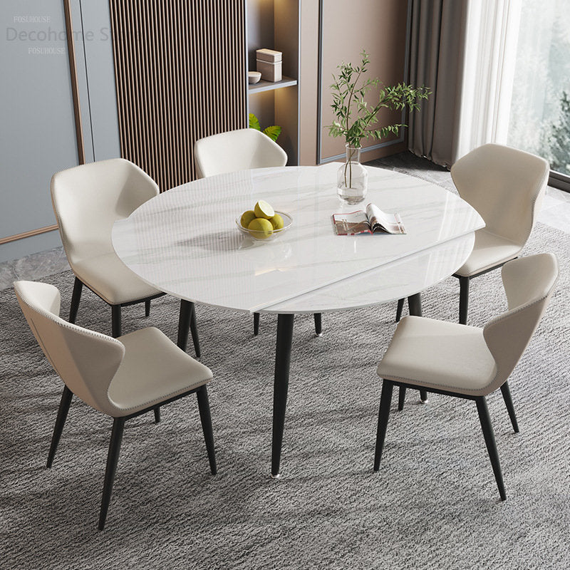 Luxury Round Dining Table Set