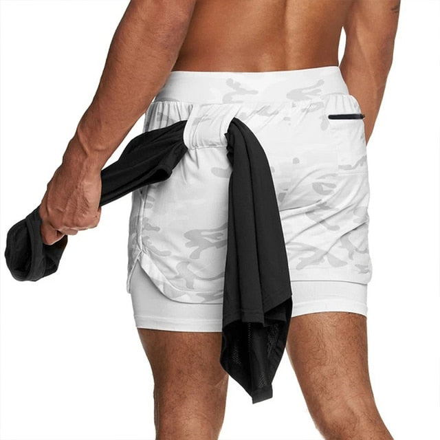 Double Deck Quick Dry Running Shorts
