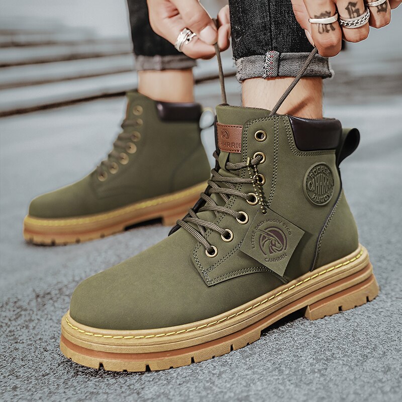Brogue Wingtip Boots