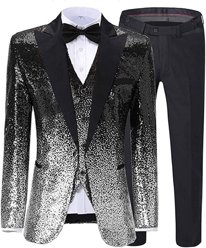 Shiny Sequin Suit