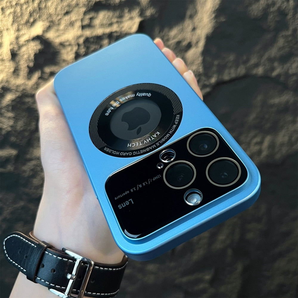 Luxury Slim Matte Magsafe iPhone Case