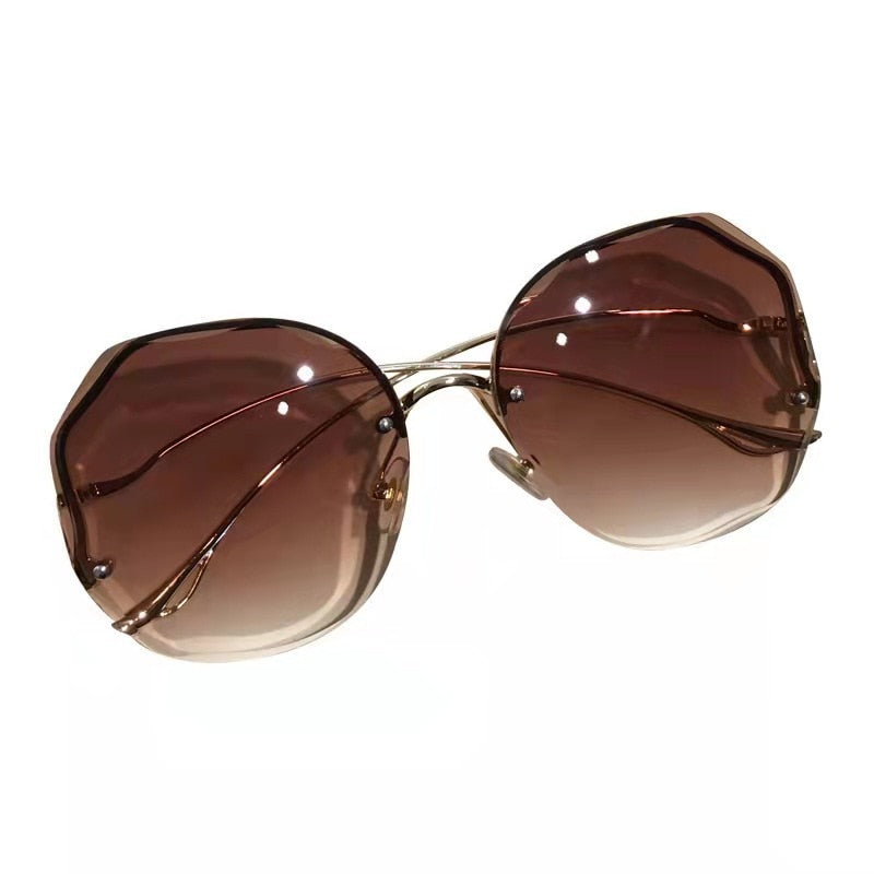 ZUIDID Gradient Round Sunglasses