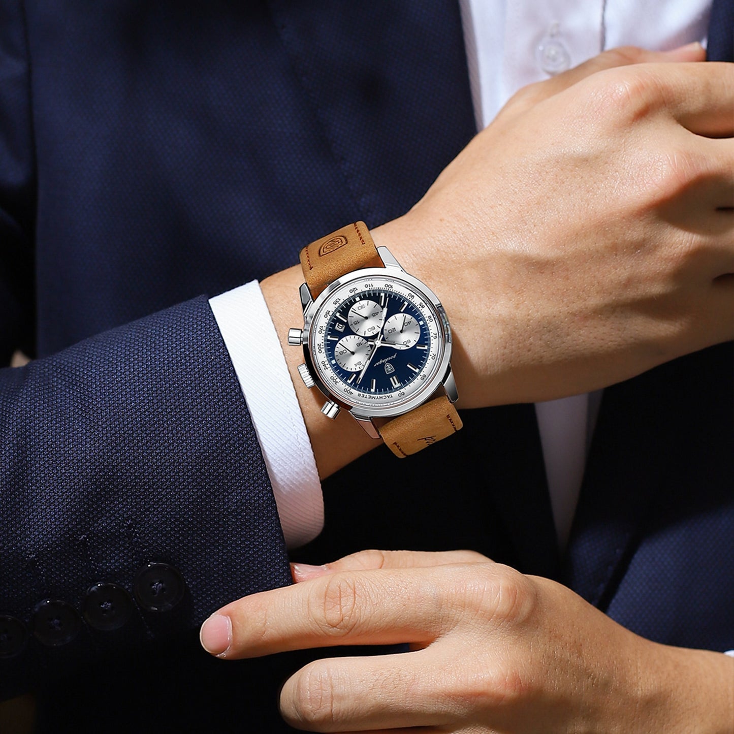 POEDAGAR High Quality Waterproof Watch