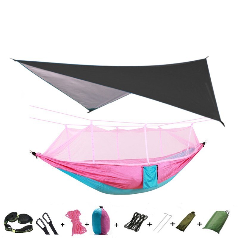 2 Person Hammock with Mosquito Net