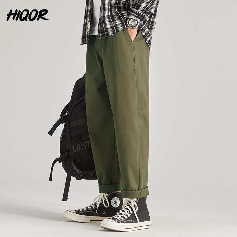 Loose Fit Japanese Trousers