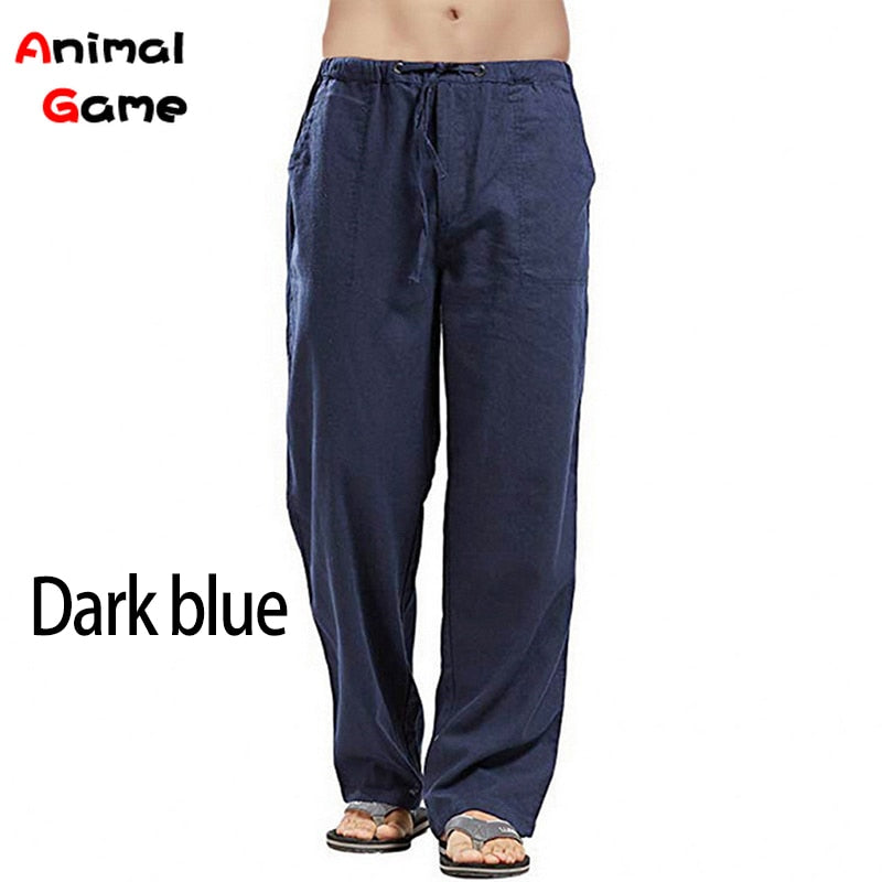 Wide Linen Pants