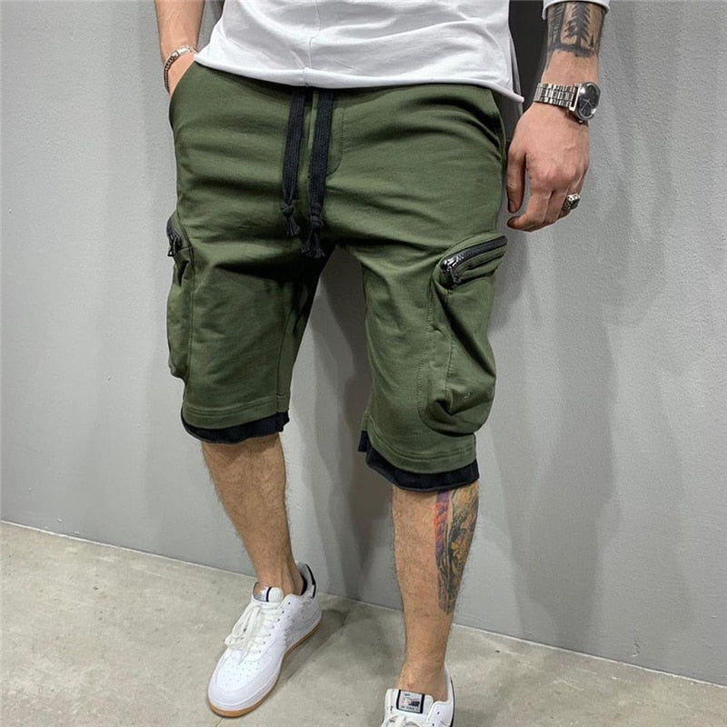 Loose Multi-Pocket Shorts