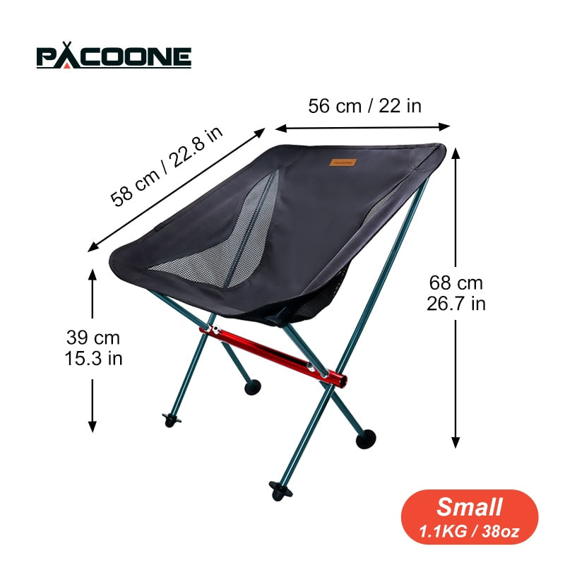 PACOONE Ultralight Folding Chair