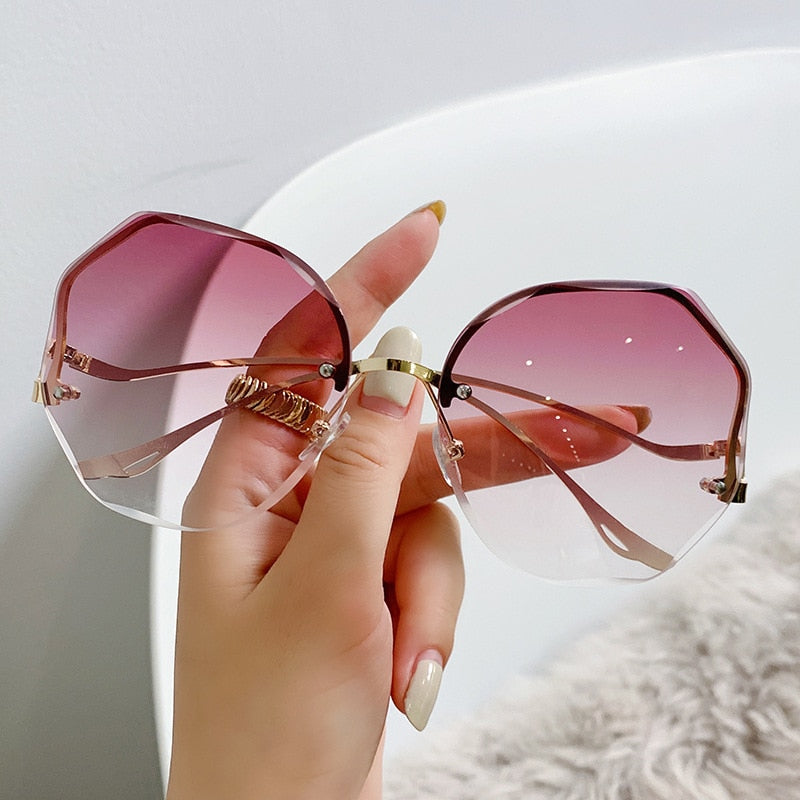 ZUIDID Gradient Round Sunglasses