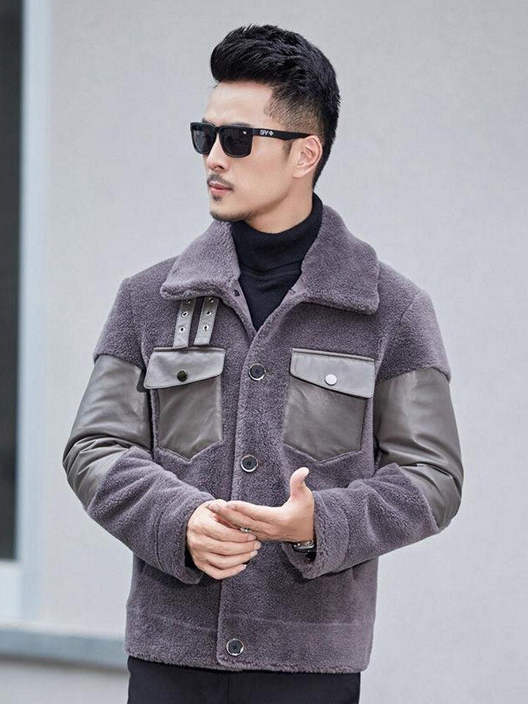 Patchwork Real Fur Jacket