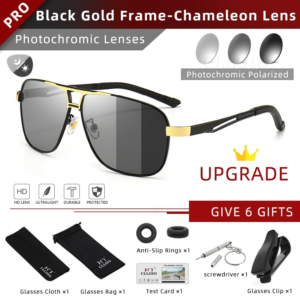 CLLOIO Photochromic Sunglasses