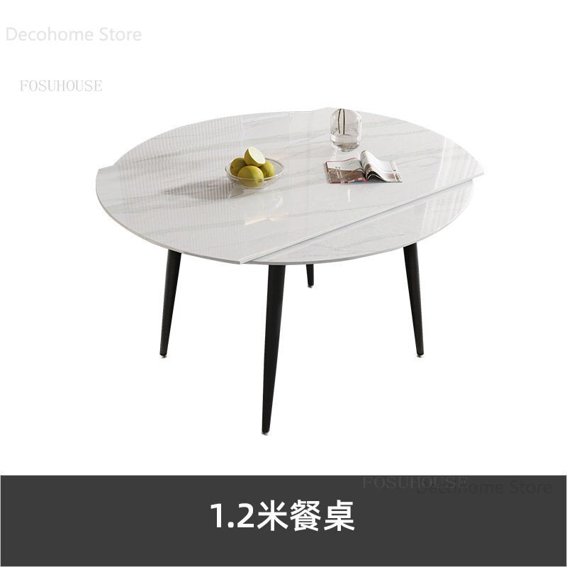 Luxury Round Dining Table Set