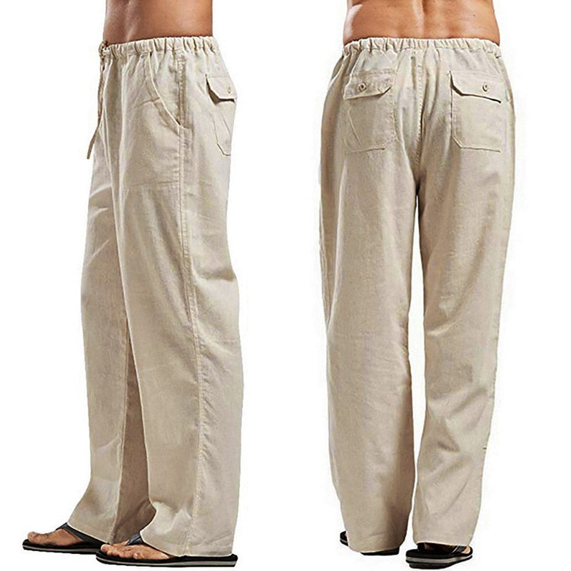 Wide Linen Pants