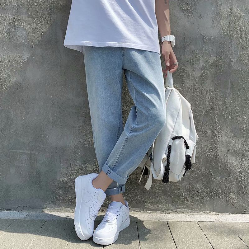 Loose Ankle Jeans