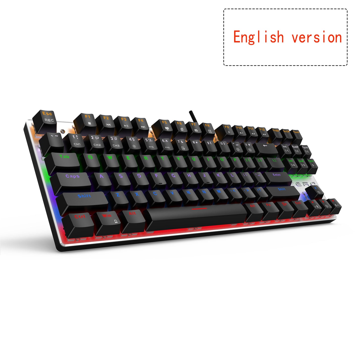 METOO Wired Gaming Keyboard