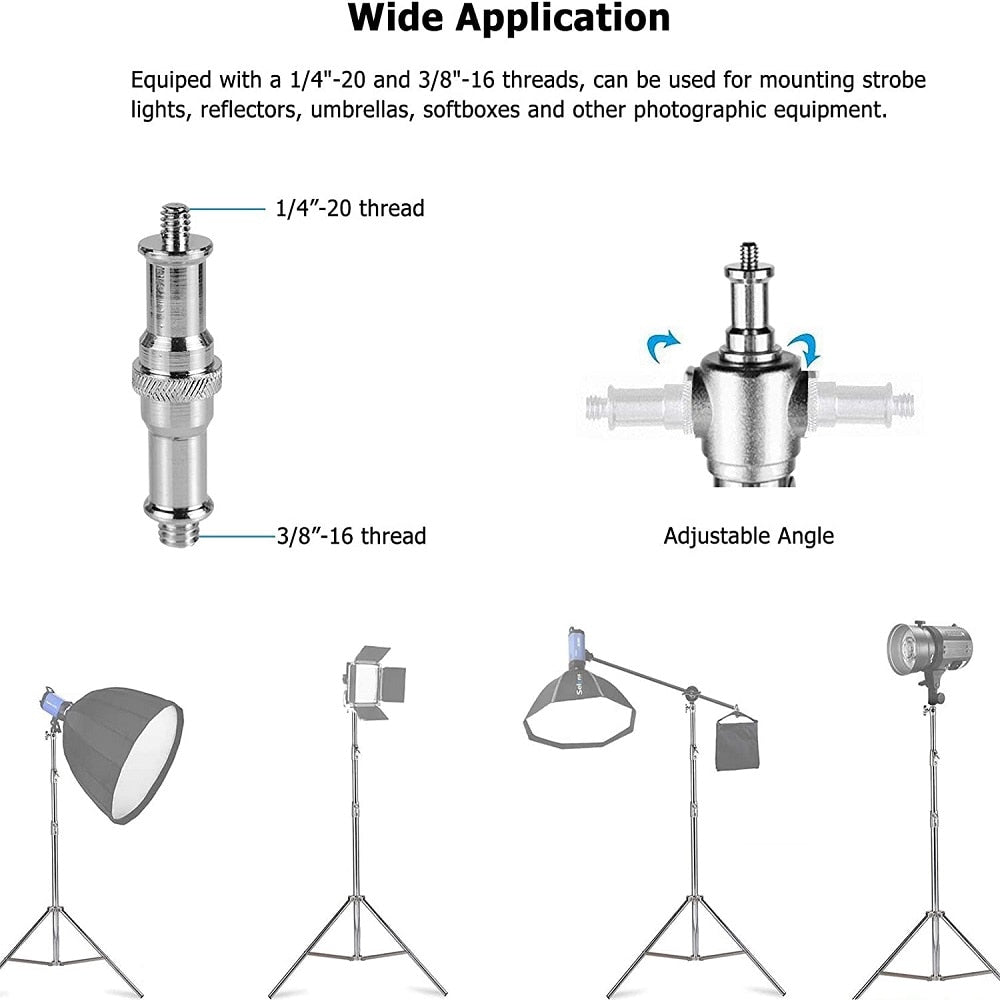 SELENS Adjustable Stainless Steel Tripod
