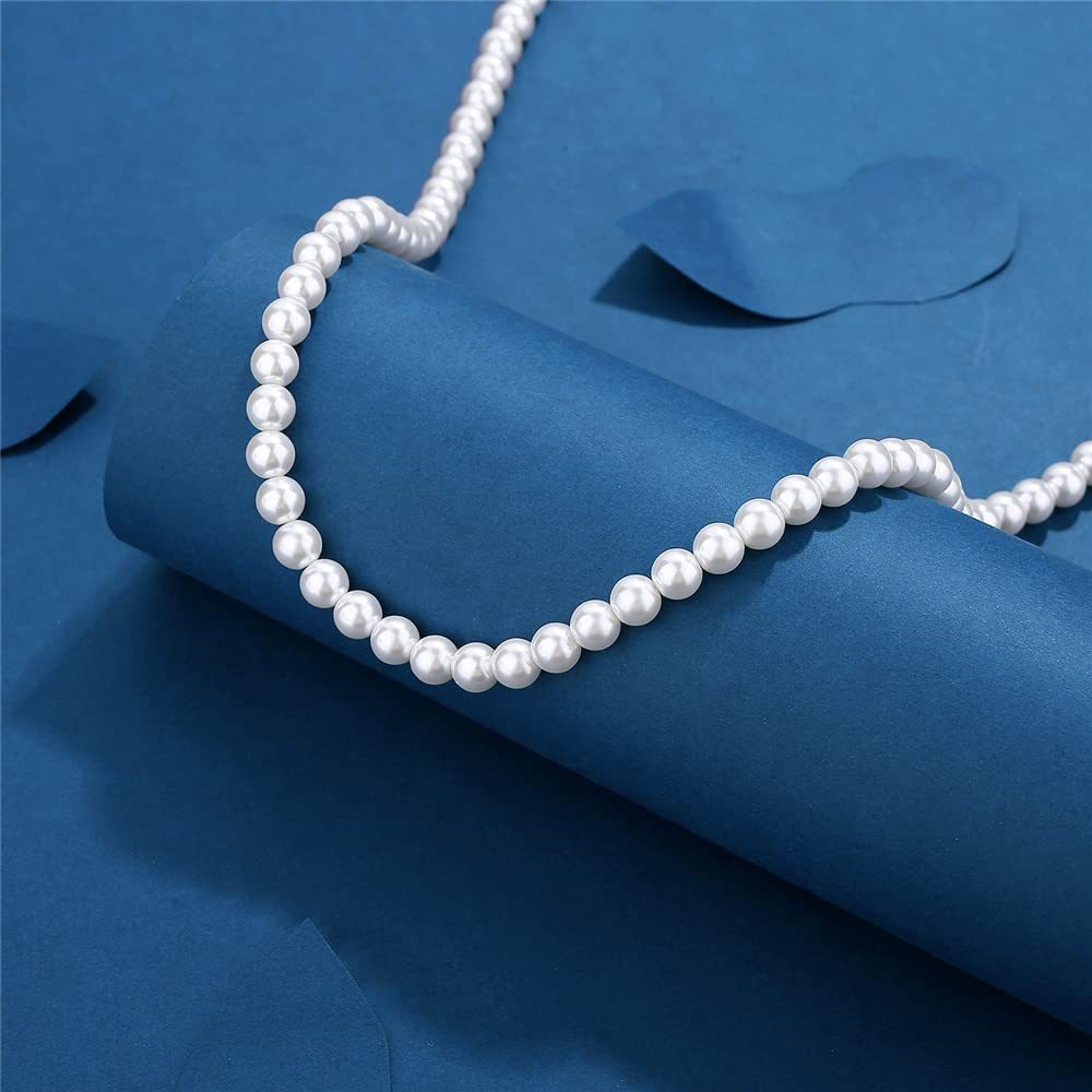 Men's Simple Pearl Necklace